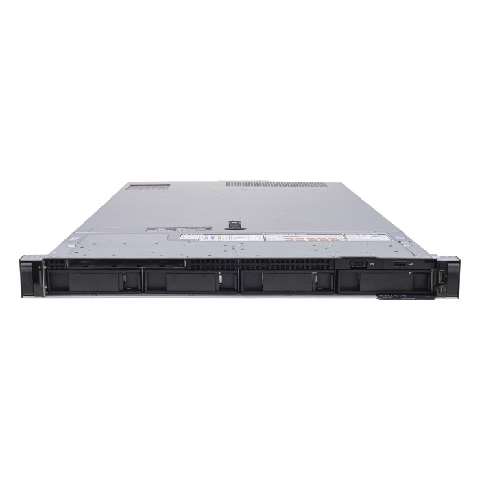Serwer Dell PowerEdge R640 4x3.5" z 2x Gold 6143, 32GB RAM, H730P, 2x 480GB SSD SATA 6G RI 2.5", 4x1GbE RJ45, 2x PSU, szyny, iDRAC 9