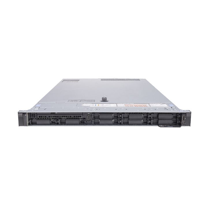 Serwer Dell PowerEdge R640 8x2.5" z 2x Gold 5118, 128GB RAM, H730P, 2x 480GB SSD SATA 6G RI 2.5", 4x1GbE RJ45, 2x PSU, szyny, iDRAC 9