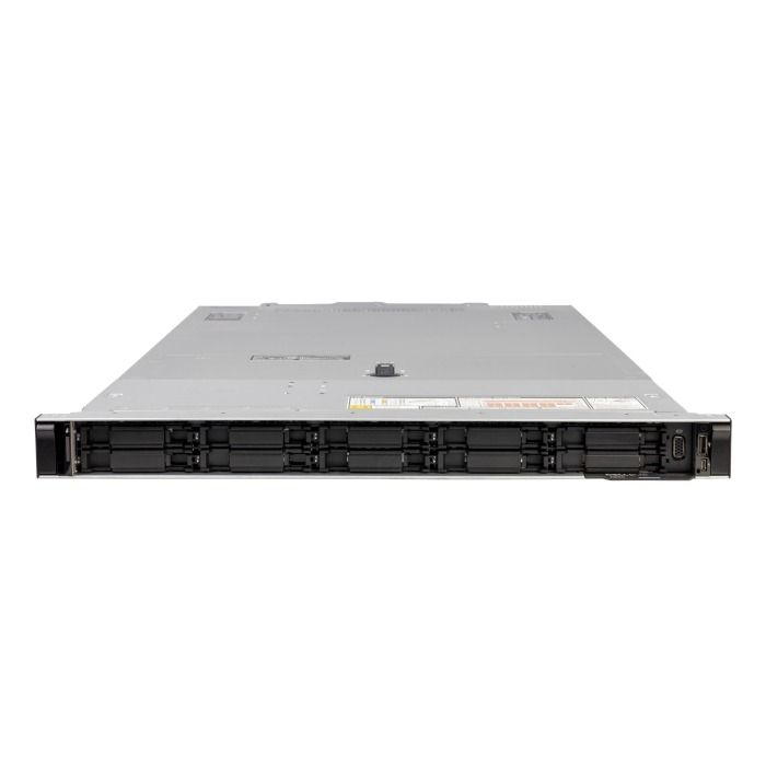 Serwer Dell PowerEdge R650 10x2.5" NVMe z 1x Gold 6346, 512GB RAM, H755, 8x 1.92TB SSD NVMe U.2 2.5", 2x25GbE SFP28, 2x PSU 1400W, szyny, maskownica