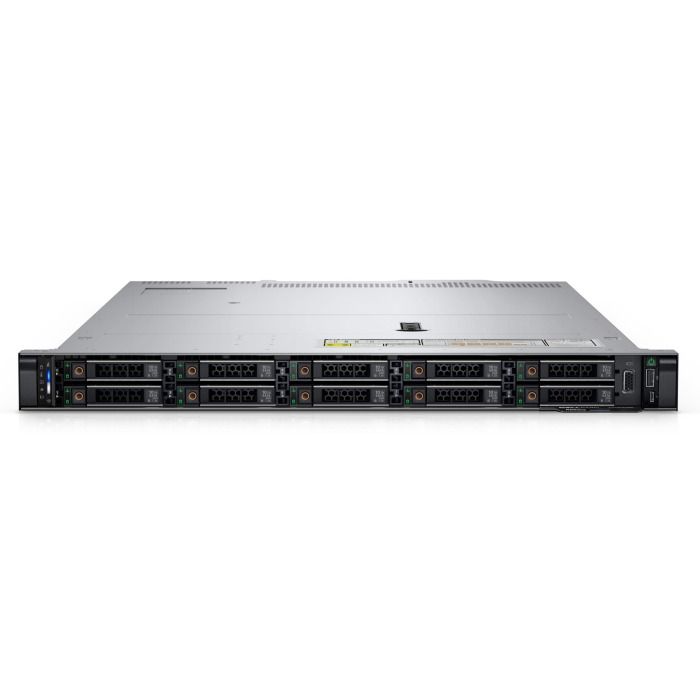 Serwer Dell PowerEdge R650xs 10x2.5" z 2x Silver 4309Y, 64GB RAM, BOSS-S1, 2x Dell 480GB SSD SATA 6G M.2 2280 RI, 4x10GbE SFP+, 2x PSU, szyny, iDRAC 9