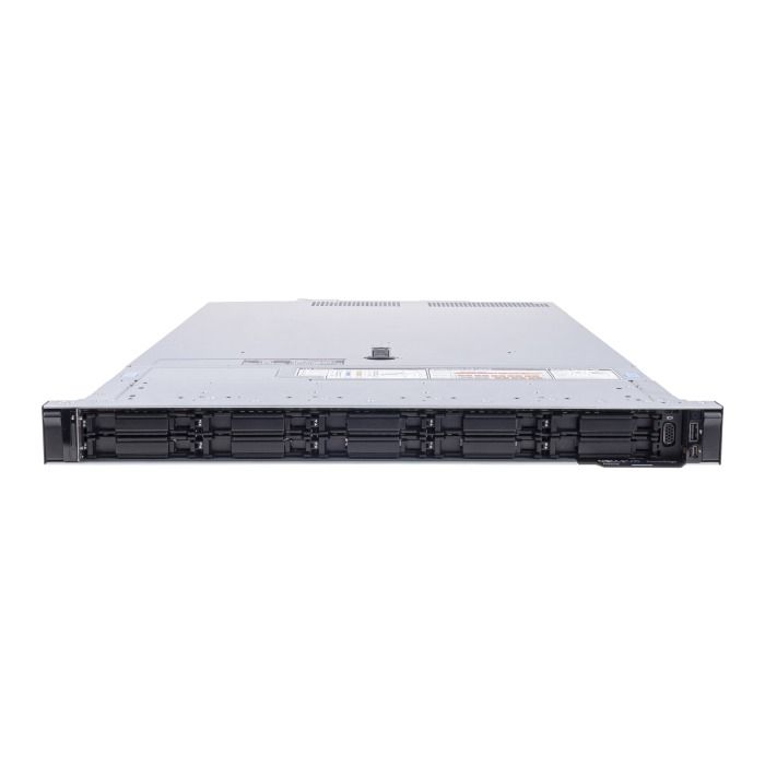 Serwer Dell PowerEdge R6515 10x2.5" z 1x EPYC 7702P Series, 64GB RAM, H730P, 2x 480GB SSD SATA 2.5", 2x100GbE QSFP28, 2x PSU, szyny, iDRAC 9