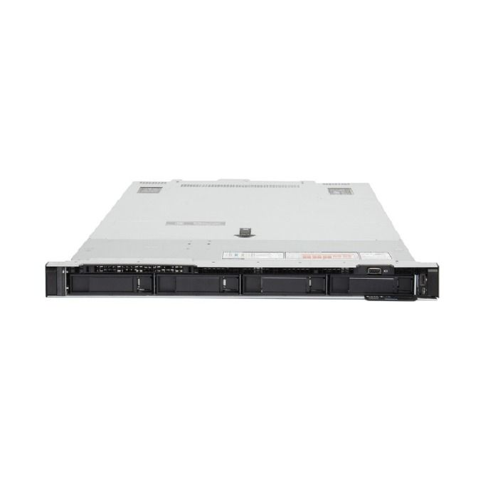 Serwer Dell PowerEdge R6525 4x3.5" z 2x EPYC 7453, 64GB RAM, H755, 1x 4TB 7.2k SAS 3.5", 2x1GbE RJ45, 2x PSU, szyny, iDRAC 9