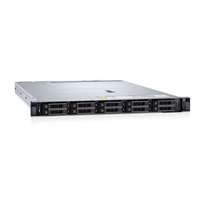 Serwer Dell PowerEdge R660xs 10x2.5" z 2x Gold 5515+, 32GB RAM, H355, 2x 480GB SSD SATA 6G RI 2.5", 2x1GbE RJ45, 2x PSU, szyny, iDRAC 9
