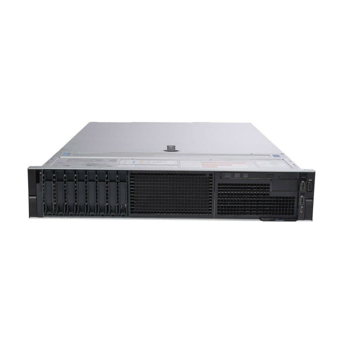 Serwer Dell PowerEdge R740 8x2.5" z 2x Platinum 8260, 384GB RAM, BOSS-S1, 6x 1.92TB SSD SATA 6G RI 2.5", 2x10/25GbE SFP28, 2x PSU, szyny, iDRAC 9