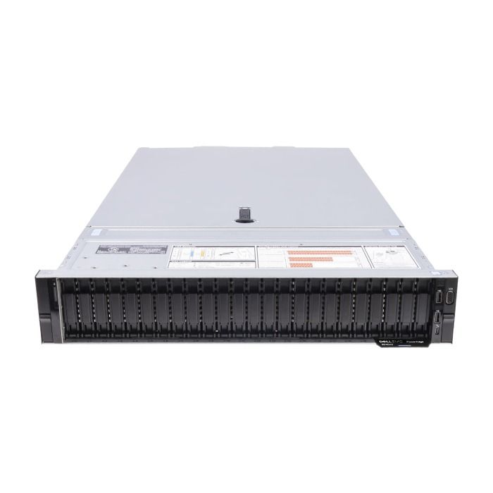 Serwer Dell PowerEdge R740xd 24x2.5" 8xNVMe z 2x Gold 5118, 32GB RAM, H730P, 2x960GB SSD SATA 2.5", 4x1GbE, 2xPSU, szyny, iDRAC 9 Enterprise