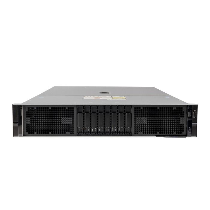 Serwer Dell PowerEdge R750xa 8x2.5" z 2x Gold 6338, 512GB RAM, H755, 2x 960GB SSD PCIe 3.0 NVMe 2.5", 4x A100 40GB, 2x40GbE QSFP+, 2x PSU, szyny, iDRAC 9