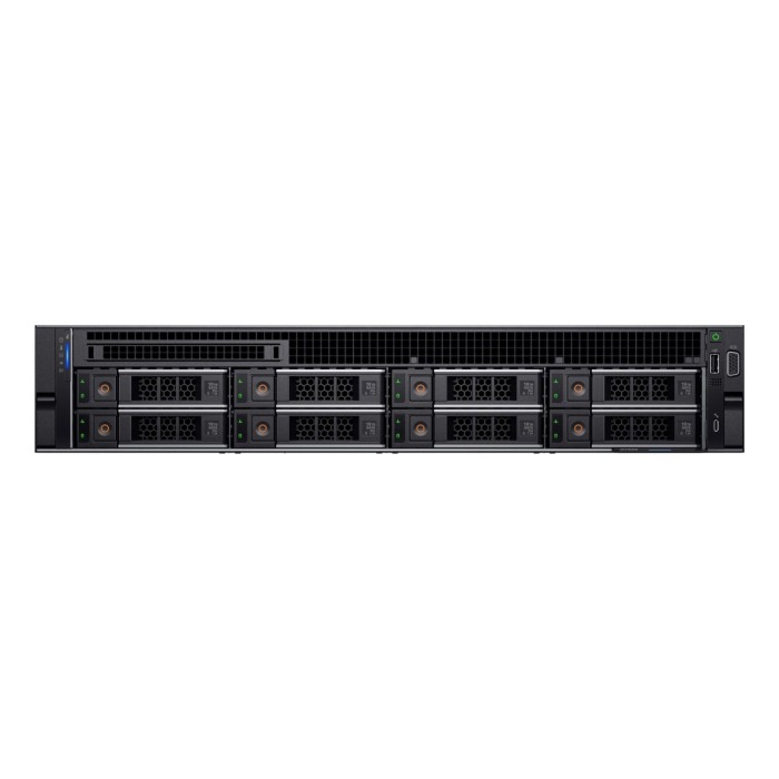Serwer Dell PowerEdge R750xs 8x3.5" z 2x Silver 4310, 64GB RAM, H755, 2x 960GB SSD SATA 2.5", 2x PSU 600W, szyny, iDRAC9 Enterprise
