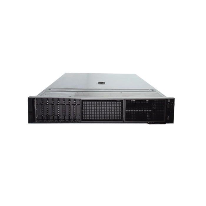 Serwer Dell PowerEdge R760 16x2.5" z 2x Silver 4410Y, 64GB RAM, H755, 2x 960GB SSD SATA 2.5", 2x1GbE, 2x PSU 1100W, szyny, iDRAC9 Enterprise