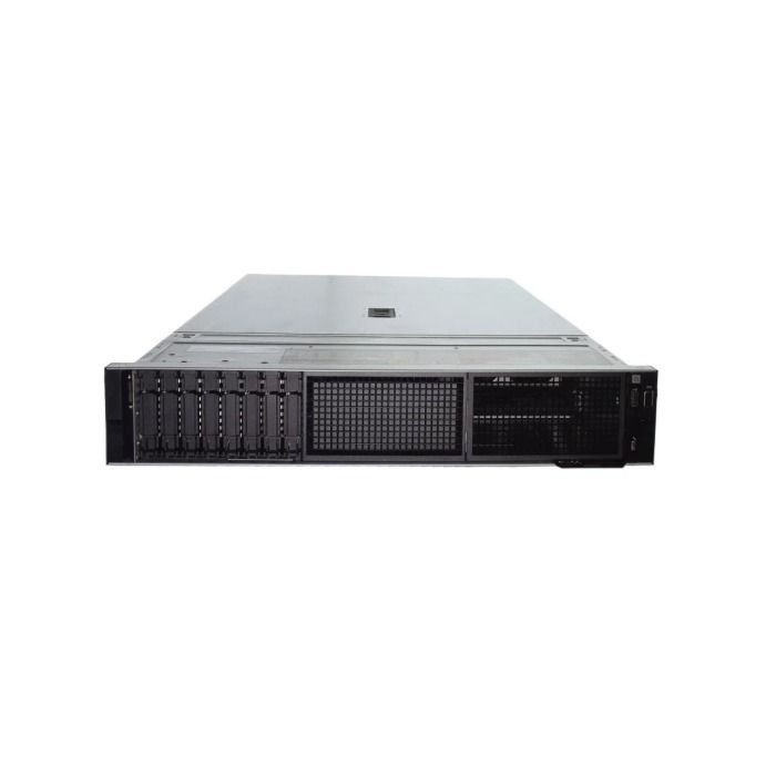 Serwer Dell PowerEdge R760 8x2.5" z 2x Silver 4410Y, 64GB RAM, H755, 2x 960GB SSD SATA 2.5", 2x1GbE RJ45, 2x PSU, szyny, iDRAC 9