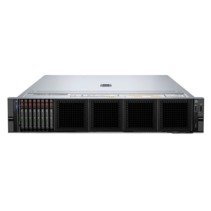 Serwer Dell PowerEdge R7625 8xE3.S z 2x EPYC 9734, 512GB RAM, BOSS-N1 z 2x Dell 960GB SSD NVMe M.2, 2x 3.84TB E3.S NVMe, 4x25GbE SFP28, 2x PSU 2400W, szyny, iDRAC9 Enterprise