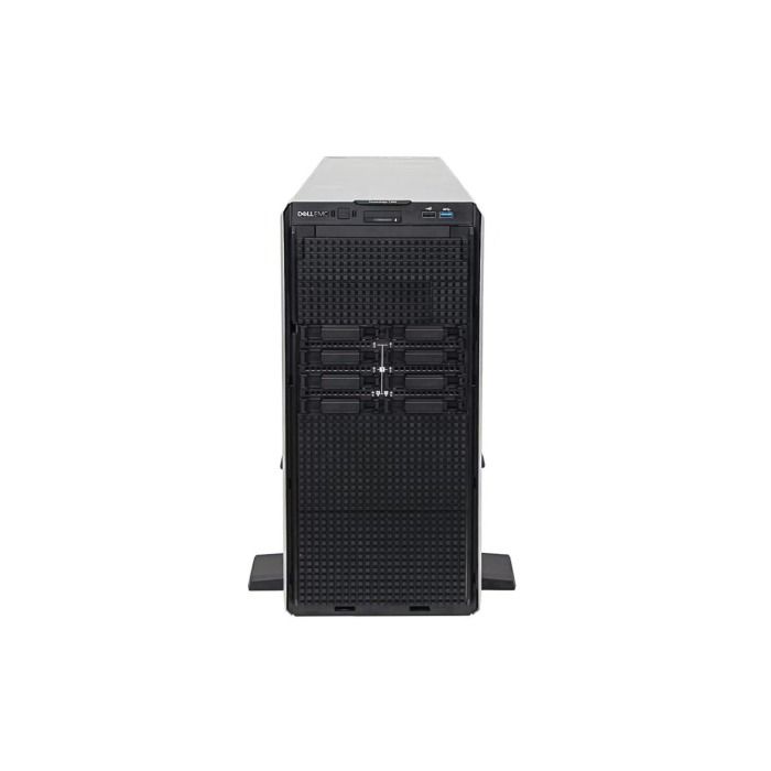 Serwer Dell PowerEdge T550 16x2.5" z 2x Gold 5315Y, 128GB RAM, H755, BOSS-S2 z 2x Dell 480GB SSD SATA RI M.2, 4x 3.2TB SSD SAS 12G MU 2.5", 2x10GbE SFP+, 2x PSU, iDRAC 9