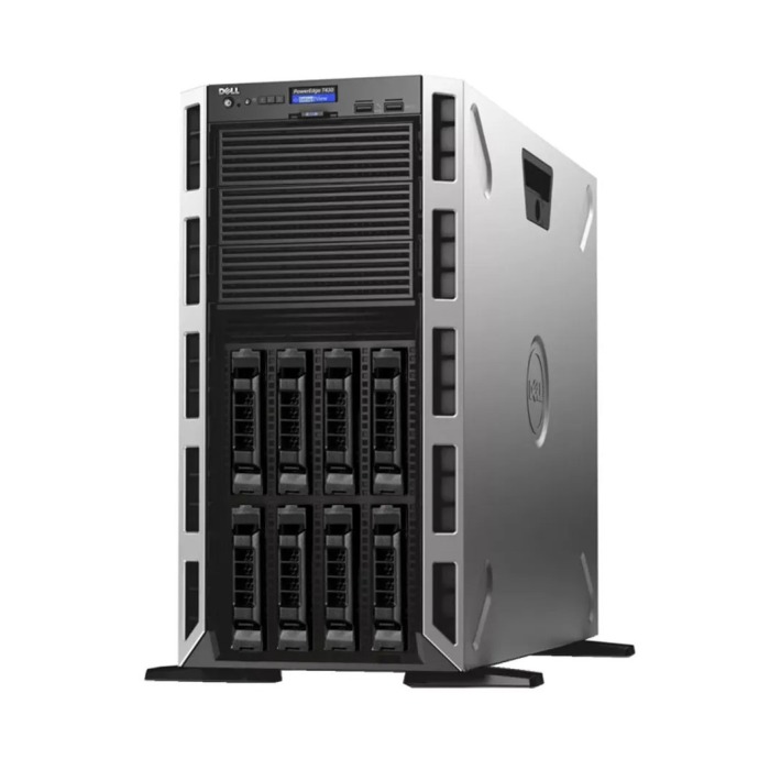 Serwer Dell PowerEdge T630 8x3.5" z 2x E5-2637 v3, 32GB RAM, 2x 600GB 10K SAS 2.5", 6x 10TB SAS 3.5", 2x PSU,  iDRAC 8