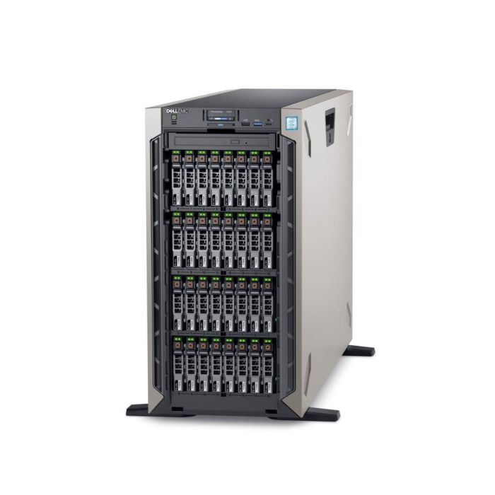 Serwer Dell PowerEdge T640 32x2.5" z 2xSilver 4110, 32GB, H730+, 2x 960GB SSD SATA 2.5", 2xPSU, iDRAC 9 Enterprise
