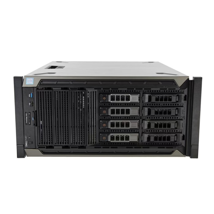 Serwer Dell PowerEdge T640 8x3.5" z 2x Platinum 8260, 384GB RAM, HBA330, BOSS-S1 z 2x 240GB SSD SATA RI M.2, 6x 1.92TB SSD SATA 2.5", 2x PSU 495W, maskownica, iDRAC9 Enterprise