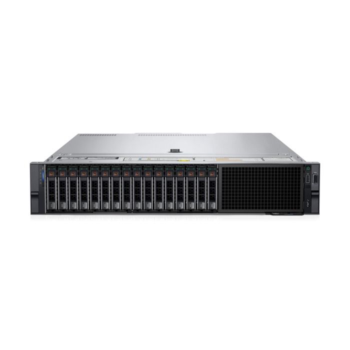 Serwer Dell R550 16x2.5" z 2x Gold 5320, 64GB RAM, H355, 2x480GB SSD SATA 2.5", 2xPSU, szyny, iDRAC9