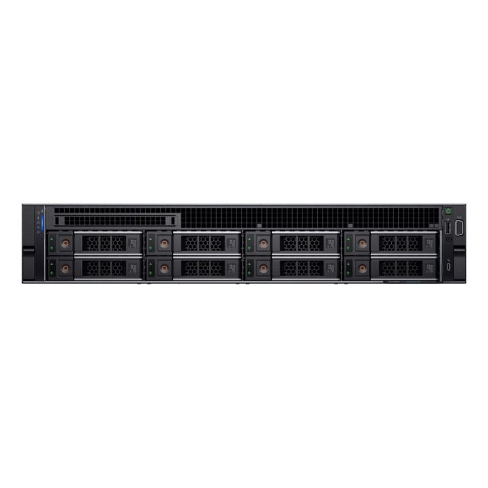 Serwer Dell R750xs 8x3.5" z 2x Silver 4309Y, 32GB RAM, H345, 2x960GB SAS SSD 2.5", 2xPSU, szyny, iDRAC9