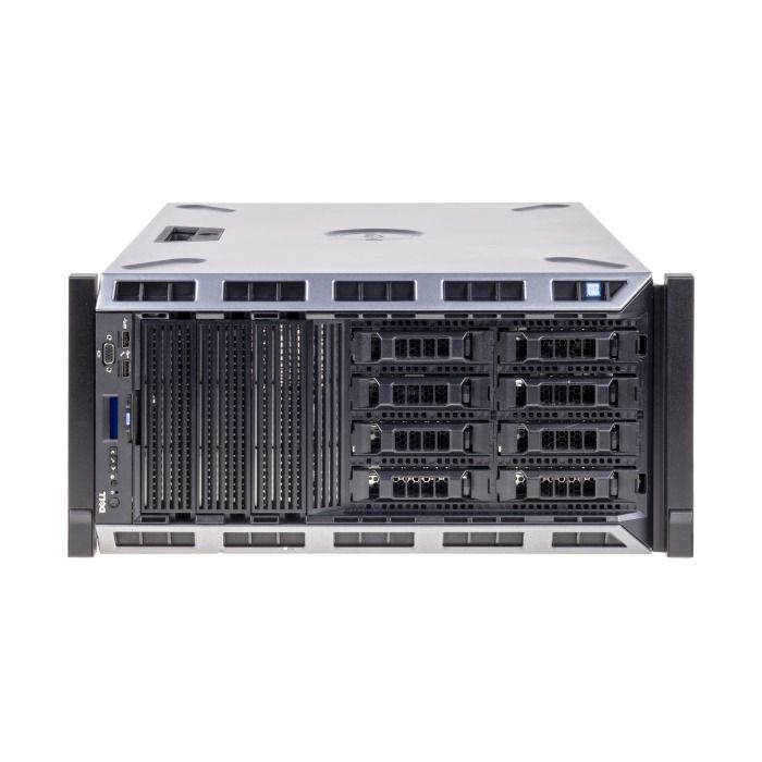 Serwer Dell T430 8x3.5" z 2xE5-2699 v3, 32GB RAM, H330, 2x480GB SSD SATA, 2xPSU, szyny, iDRAC 8 Enterprise