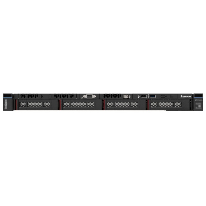 Serwer Lenovo ThinkSystem SR630 V3 4x3.5" z 2x Silver 4509Y, 1024GB RAM, 9350-8i, 2x10/25GbE, 2x PSU 750W, szyny, maskownica, XCC2 Standard