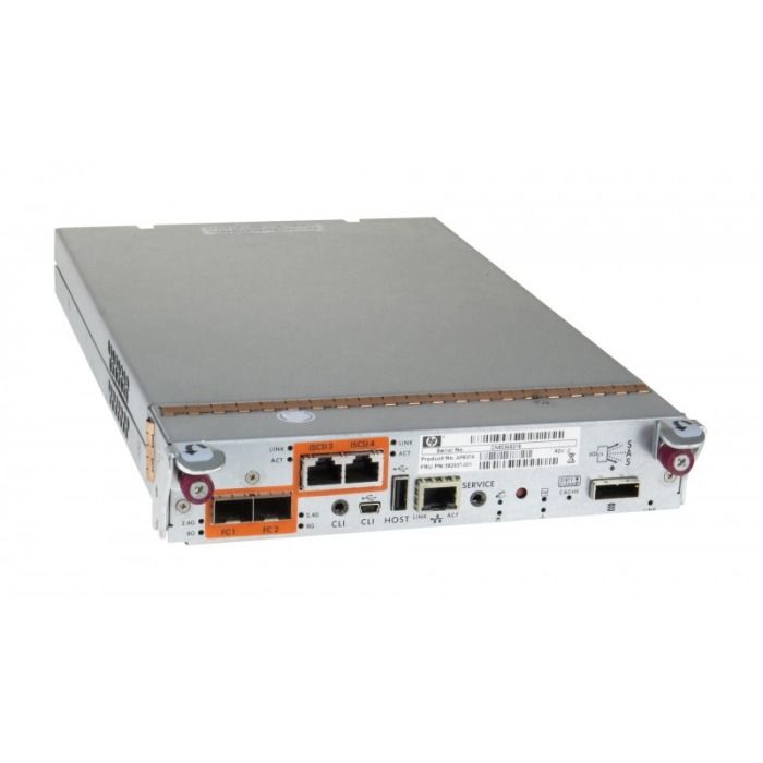 Storage array controller HPE 2x10GbE RJ45 2x8Gb FC 1x SFF-8088 6Gb SATA 582937-001