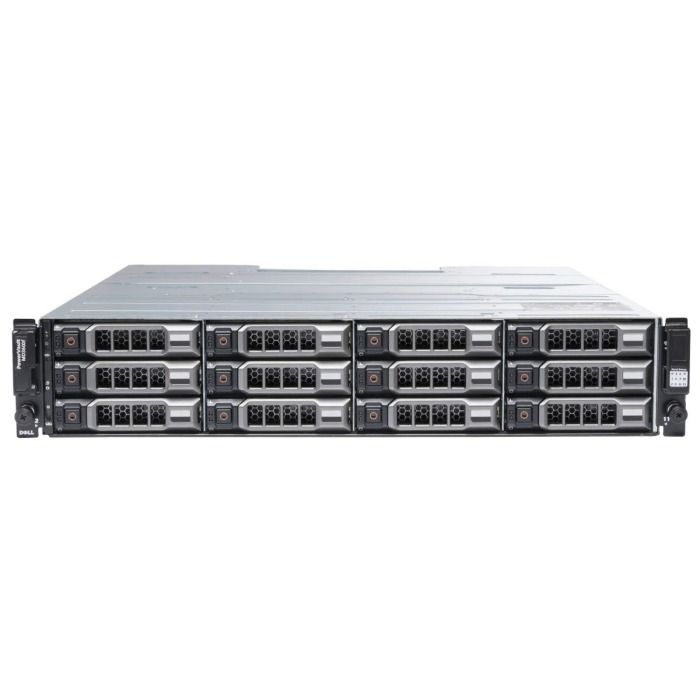 Storage Array Dell PowerVault MD3600f 12x3.5", 2xFC, 12x 1TB SAS 3.5", 4xOptical Transeiver FC, 2x SAS Cable, 2xPSU, Rails