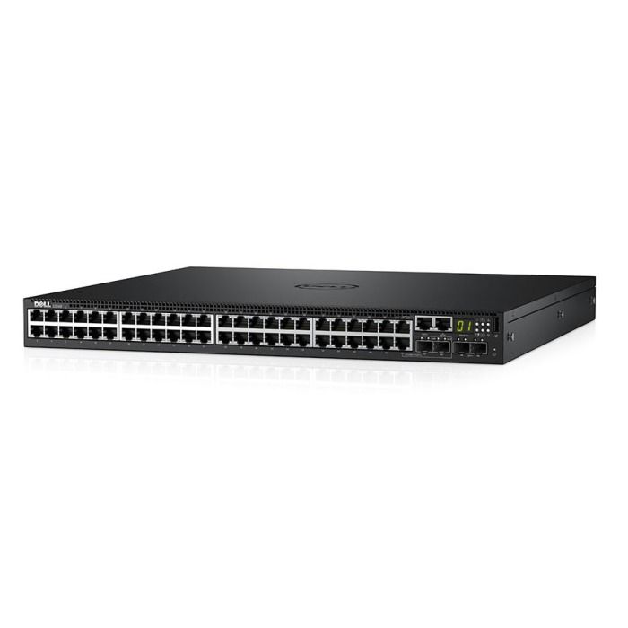 Switch Dell S3148 2x10GbE SFP+ 48x1GbE RJ45 2x1GbE SFP F2R 