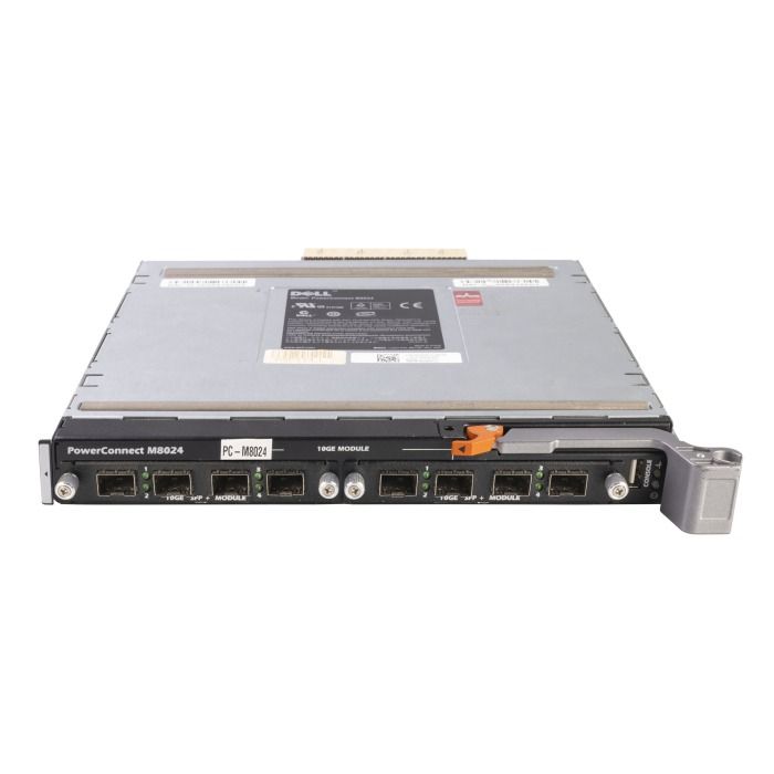 Switch Dell PowerConnect M8024 16x10GbE BASE-KR wewnętrzne 2xModuł 4x10GbE SFP+