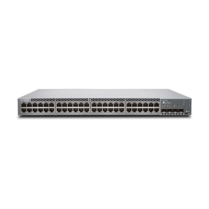 Switch Juniper Networks 2x40GbE QSFP+ 4x10GbE SFP+ 48x1GbE RJ45 R2F