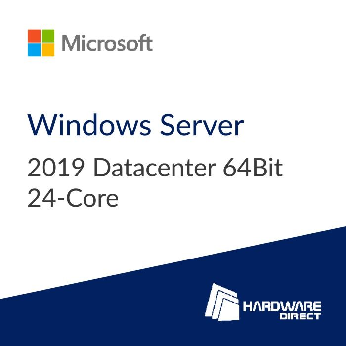 System operacyjny Microsoft Windows Server 2019 Datacenter 64Bit 24-Core 1PK OEI DVD English