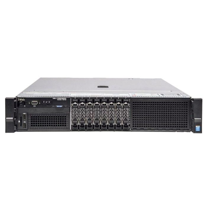 Workstation Dell Precision R7910 8x2.5" with 2xE5-2667v4, 64GB RAM, H730P, 2x480GB SSD SATA 2.5", 1xQuadro M2000, 2xPSU, rails, iDRAC 8 Enterprise, Windows 11 Pro