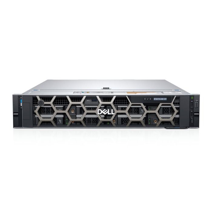 Workstation Dell Precision R7920 8x3.5" with 2x Gold 5118, 64GB RAM, H730P, 2x 480GB SSD SATA 2.5", 4x1GbE, 1x Pro WX4100, 2xPSU, Rails, iDRAC 9 Enterprise