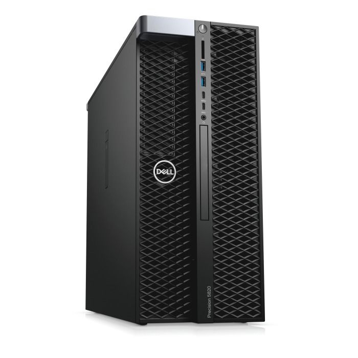Workstation Dell Precision T5820 4x3.5" with 1x W-2133, 64GB RAM, 1x 960GB SSD SATA 2.5", 1x Quadro P1000, 1x PSU