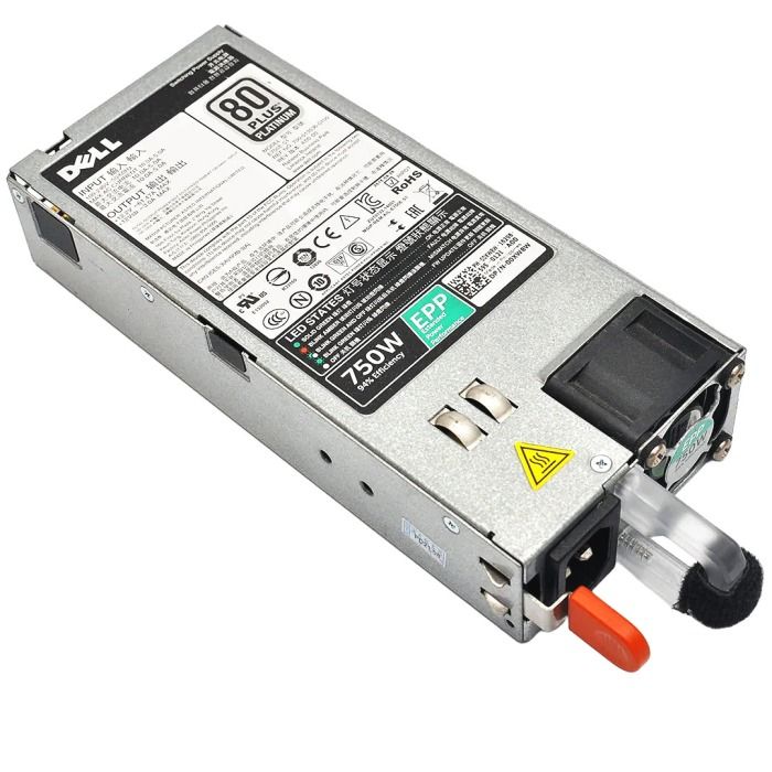 Zasilacz Dell ASTEC 750W 100-240V AC 50/60Hz 80+ Platinum G13 0XW8W