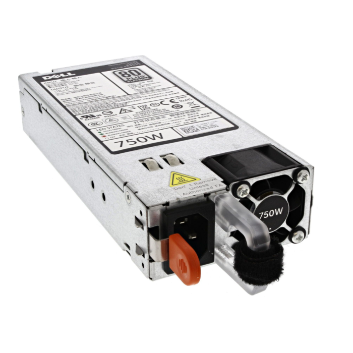 Zasilacz Dell Flextronics G12 750W 100-240V AC 50/60MHz 80+ Platinum 6W2PW