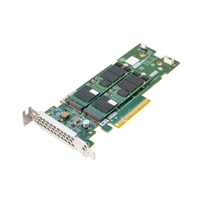 Zestaw karta BOSS S1 SATA Dell Adapter 2xM.2, 2x Dysk twardy Dell 240GB SSD SATA 6G M.2 2280