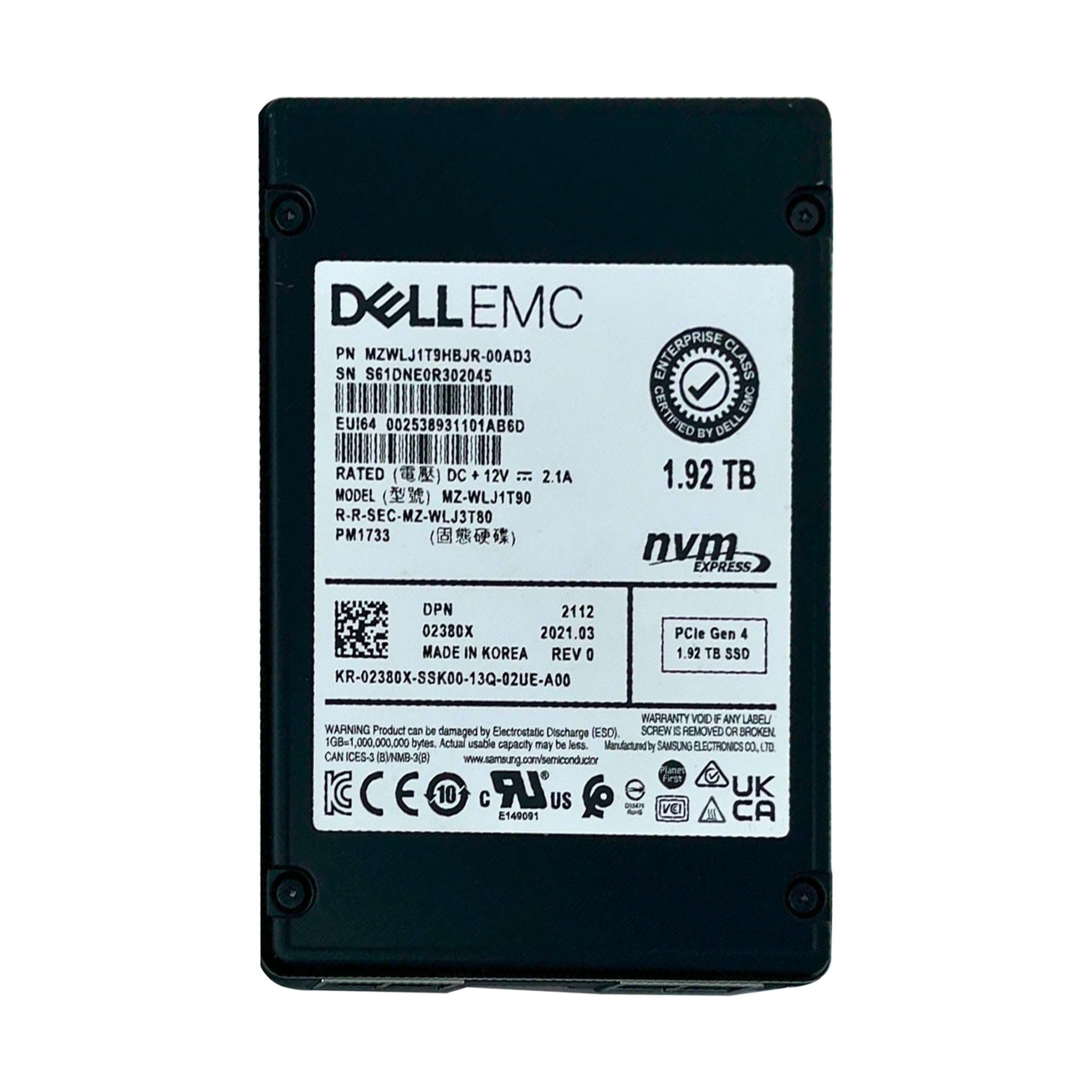 Pm1733 ssd new arrivals