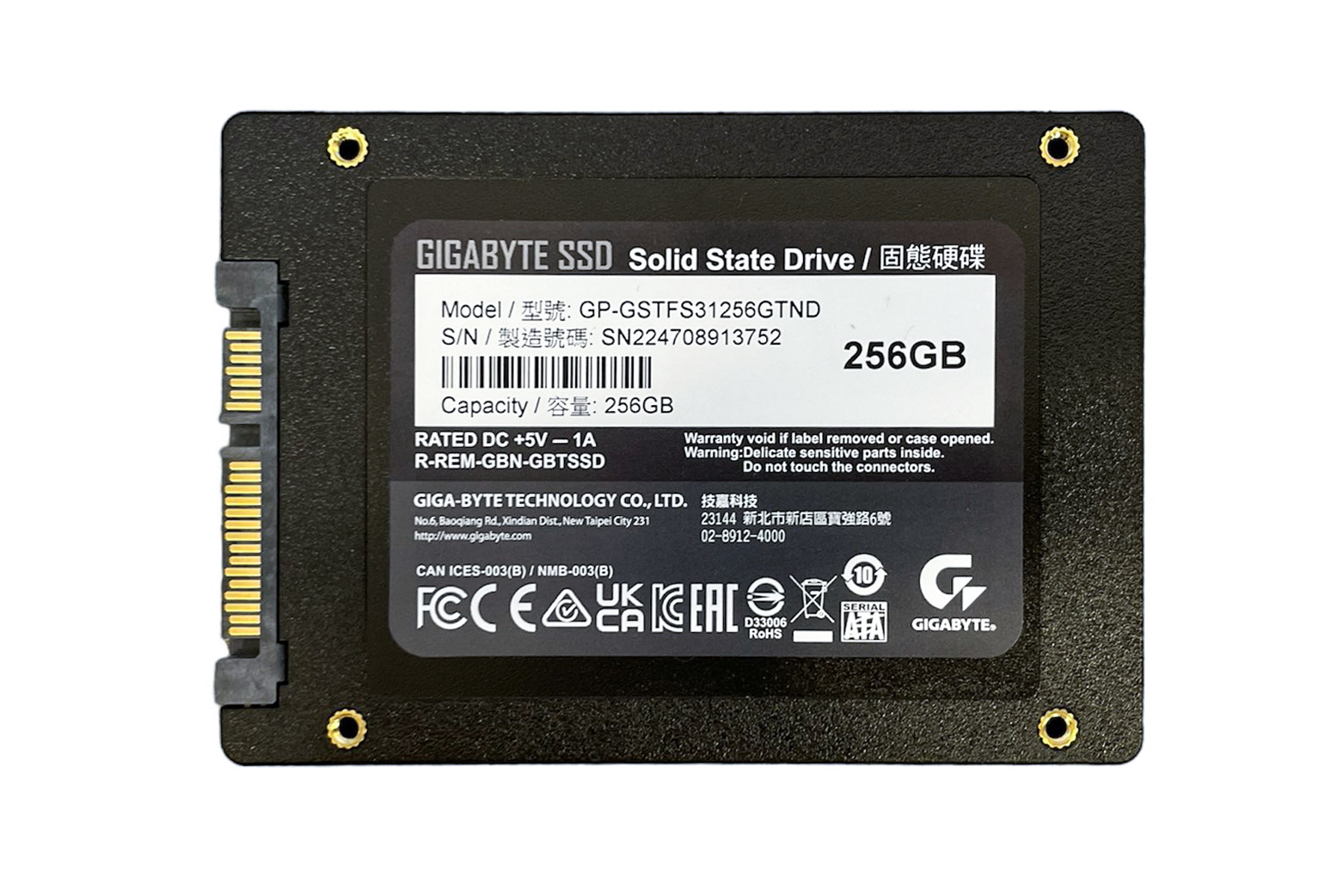 Ssd 256 giga hotsell