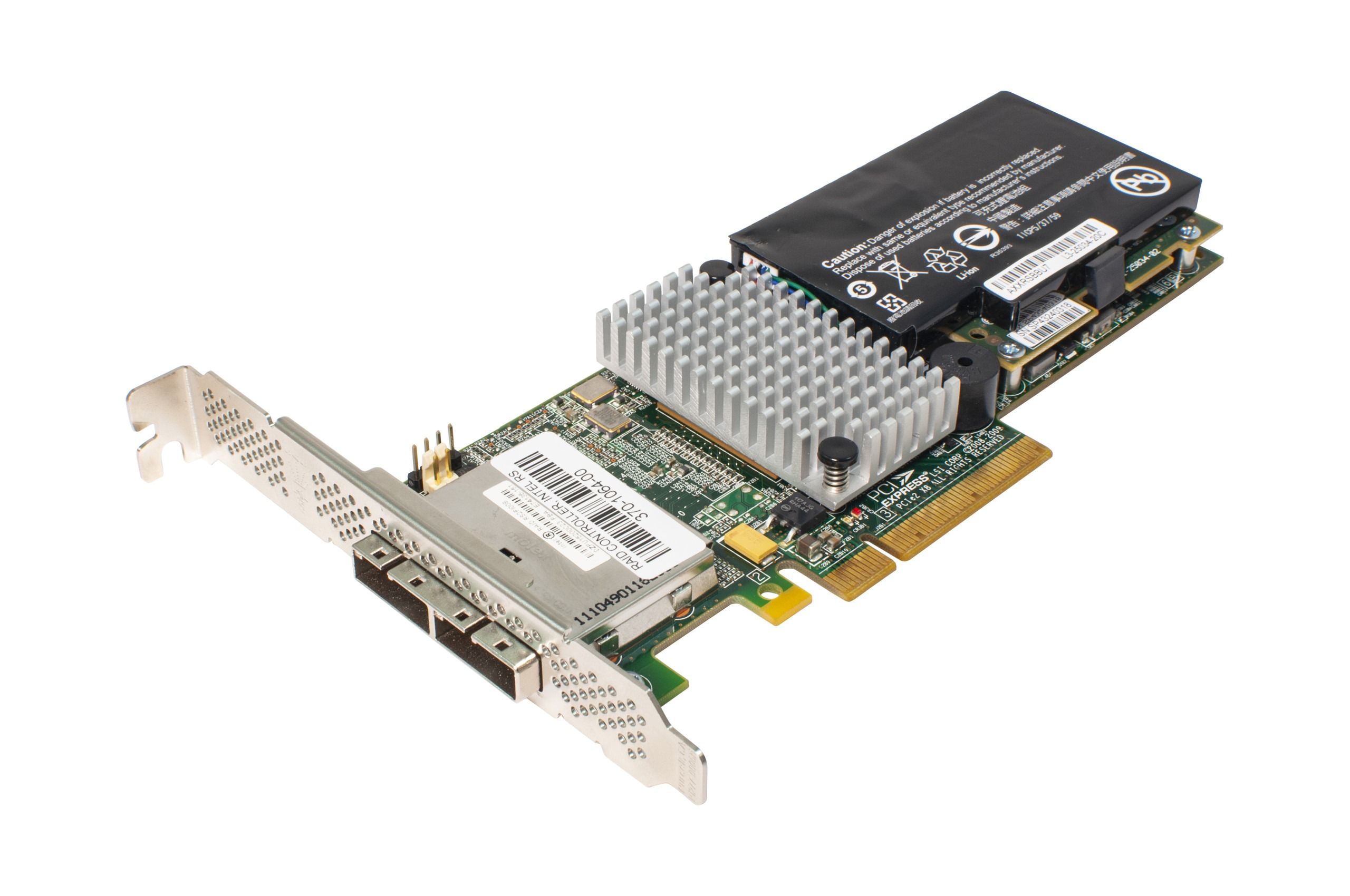 RAID Controller Intel RS2PI008 512MB Adapter PCIe 2x SFF-8088 6Gb SAS  L3-25152-59A