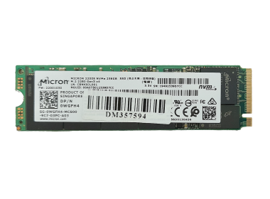 Dysk Micron 2200S 256GB NVMe PCIe SSD M.2 WGFH4