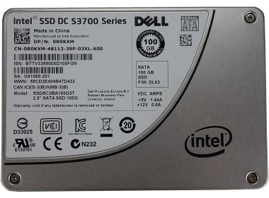 Dysk twardy Dell 100GB SSD SATA 6G 2.5" R0KXM