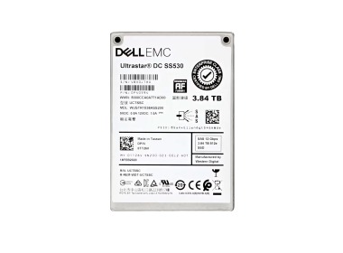 Dysk twardy Dell 3.84TB SSD SAS 12G 2.5" TLC RI Instant Secure Erase 512e TT26V