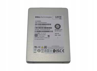 Dysk twardy Dell 3.84TB SSD SATA 6G 2.5" 3D TLC NAND RI T39XV