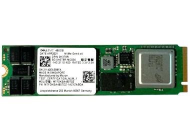 Dysk twardy Dell 480GB SSD NVMe PCIe 4.0x4 M.2 2280 TLC RI H3T8R