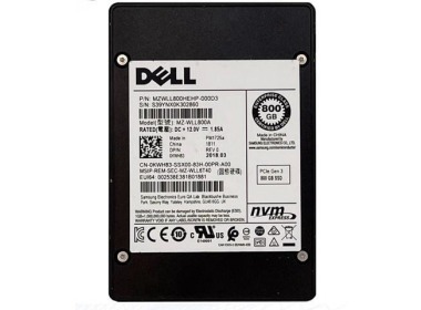 Dysk twardy Dell 800GB SSD PCIe NVMe PCIe 3.0x4 U.2 2.5" MLC MU KWH83