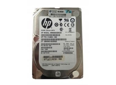 Dysk twardy HPE 500GB 7.2K SATA 6G 2.5 512n 64MB 614829-002