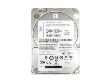 Dysk twardy IBM 1.2TB 10K SAS 12G 2.5" 512n 128MB 00Y5709
