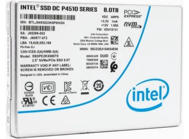 Dysk twardy Intel 8TB SSD NVMe 3.1x4 U.2 SSDPE2KX080T8O