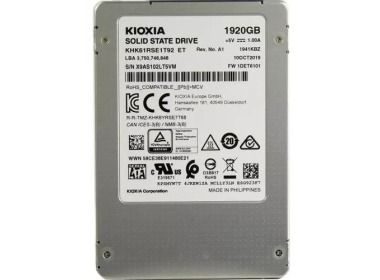 Dysk twardy Kioxia 1.92TB SSD SATA 6G 2.5" TLC KHK61RSE1T92