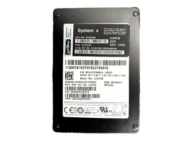 Dysk twardy Lenovo 3.84TB SSD SAS 12G 2.5" Samsung V-NAND TLC RI 01GR786