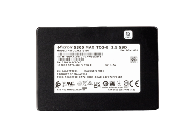 Dysk twardy Micron 1.92TB SSD SATA 6G 2.5" TLC MTFDDAK1T9TDT-1AW16ABYY