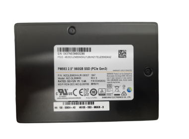 Dysk twardy Samsung 960GB SSD NVMe U.2 2.5" RI MZQLB960HAJR-00007
